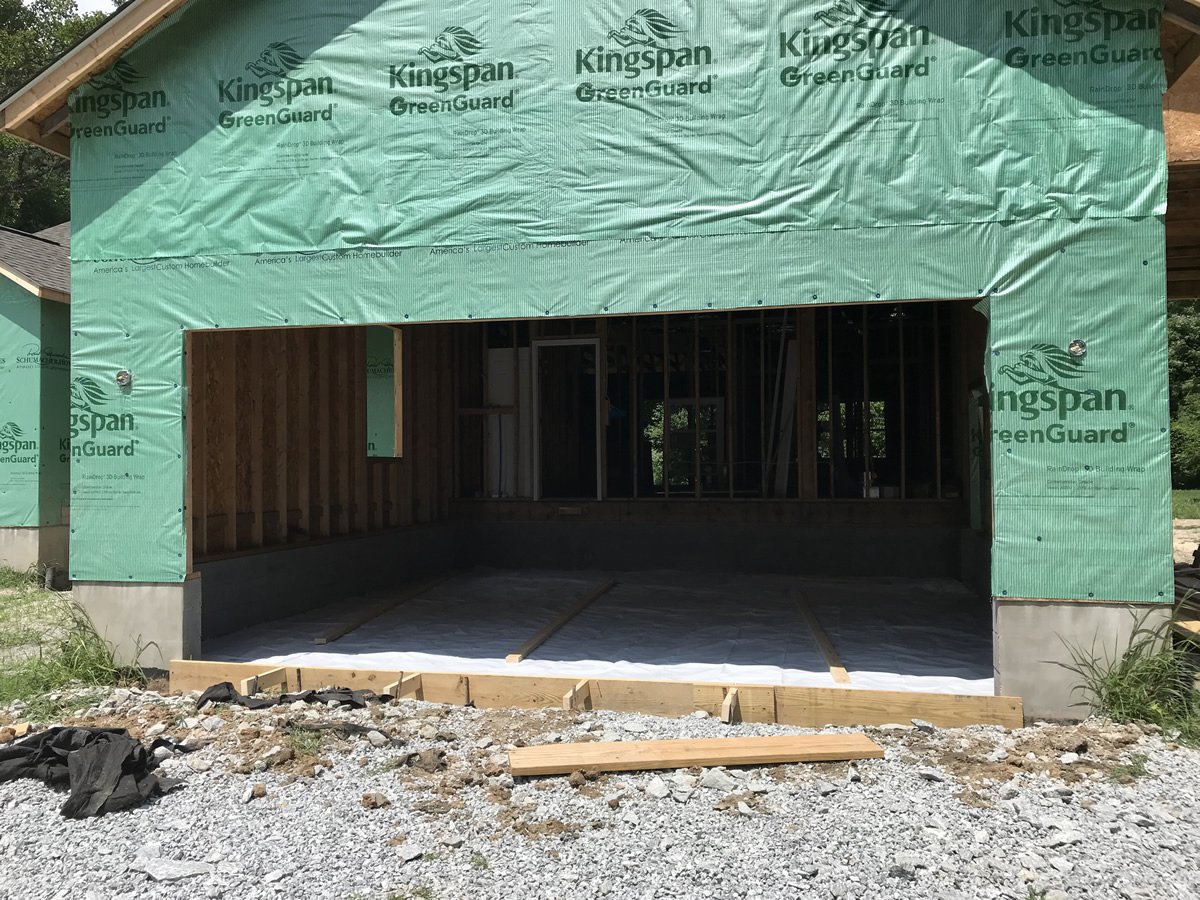 Concrete Floor In Existing Garage Pictures